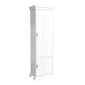 Wohnli Möbelsuche - Stauraumschrank mit Türen aus Holz 58x40x193cm
