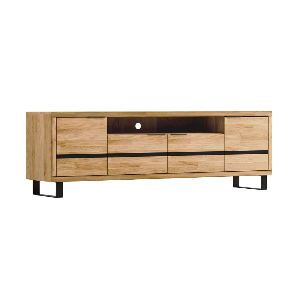 wohnli-moebel-suche-M26096680 Wohnli Möbelsuche - Lowboard Mono Eiche aus Holz mit Türen 200x42x64