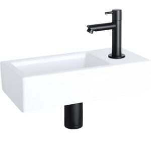 wohnli-moebel-suche-M26097374 Wohnli Möbelsuche - Handwaschbecken Weiß Keramik H19xB28.5xL41cm