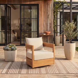 wohnli-moebel-suche-M26098349-1 Vogelbad aus holz/stoff/natur-schaum/taupe 70x62x75cm Holz Beige Safavieh Sofas und Sessel Sessel, Poufs und Fußbänke Sessel