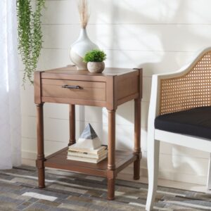 wohnli-moebel-suche-M26098486-1 Akzenttisch aus holz braun 40x66x48cm Holz Braun Safavieh Möbel Wohnzimmermöbel Beistelltische