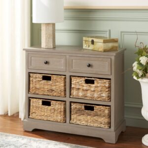 wohnli-moebel-suche-M26098550-1 Aufbewahrungsmöbel aus holz weiß gekälkt 33x70x74cm Holz Beige Safavieh Möbel Wohnzimmermöbel Aufbewahrungsmöbel