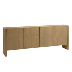 Wohnli Möbelsuche - Sideboard L213 in Naturfarbe mit 4 Türen