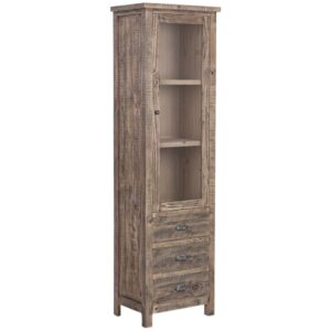 Wohnli Möbelsuche - Holzvitrine mit einer Tür