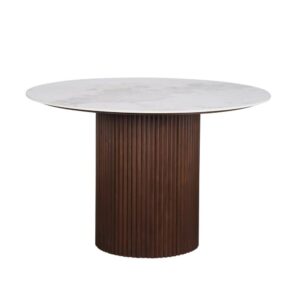 wohnli-moebel-suche-M26098645 Wohnli Möbelsuche - Esstisch Urban Chique Ø120cm mit Keramikplatte in Marmoroptik