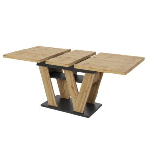 Wohnli Möbelsuche - Ausziehtisch aus MDF mit Stauraum 119/158