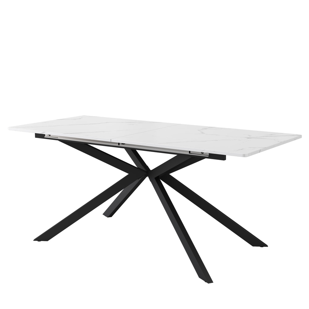 Wohnli Möbelsuche - Esstisch aus MDF mit Ausziehfunktion 150/180x70x76 cm