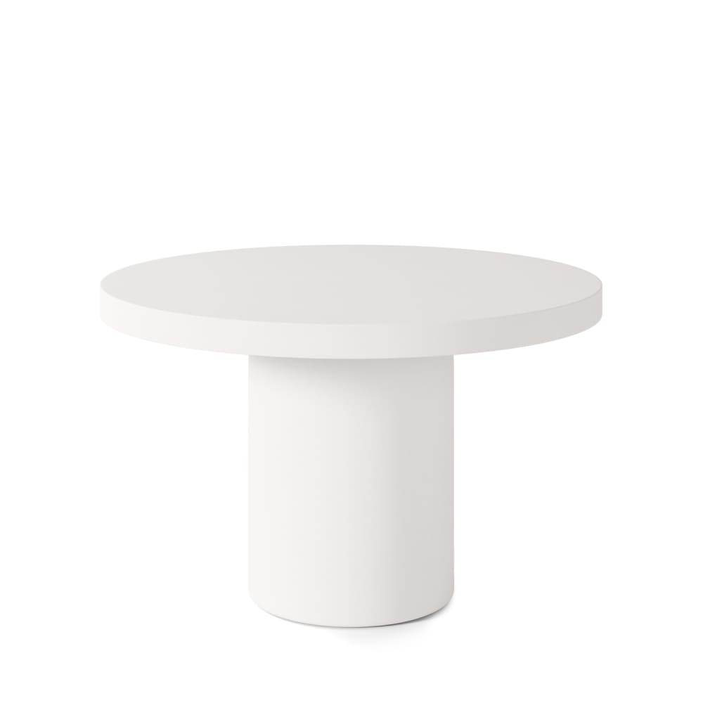 wohnli-moebel-suche-M26099699 Wohnli Möbelsuche - 90 cm langer runder Tisch aus weißem Beton