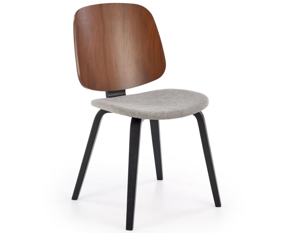 wohnli-moebel-suche-M26099784 Wohnli Möbelsuche - Dreifarbiger Designerstuhl mit Beinen aus Massivholz