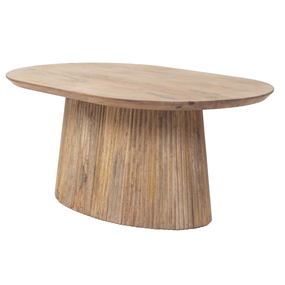 wohnli-moebel-suche-M26100006 Wohnli Möbelsuche - Couchtisch Oval Natur Holz 90x55x38cm - Salvador