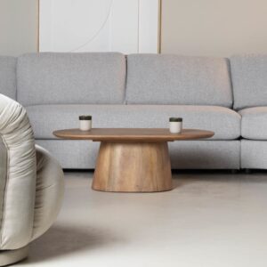 wohnli-moebel-suche-M26100065-1 Couchtisch Oval Braun Holz 100x60x35cm 100x35x60cm Holz Braun Giga Meubel Möbel Wohnzimmermöbel Couchtische
