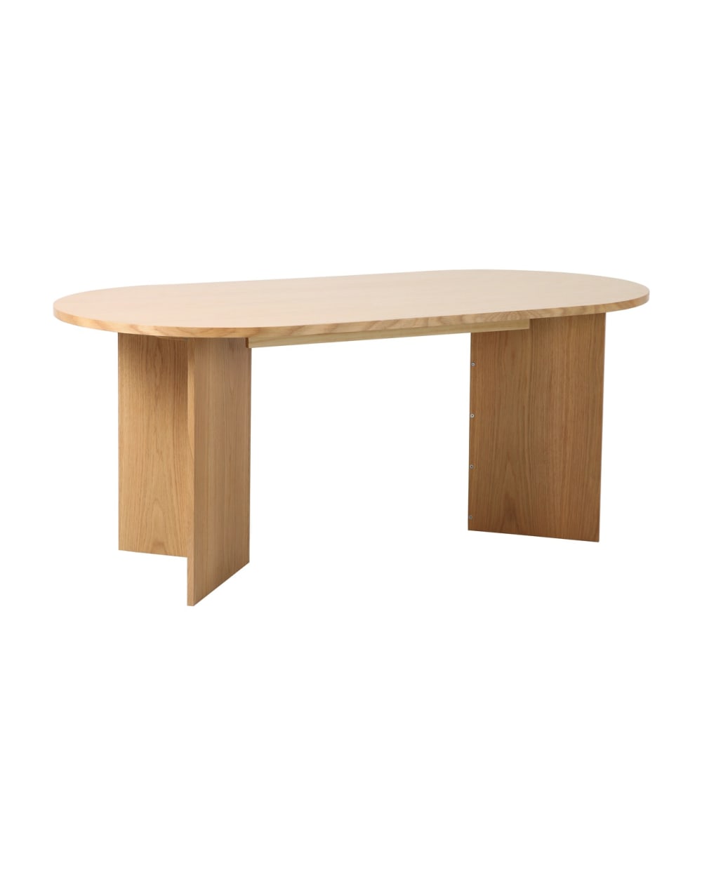 wohnli-moebel-suche-M26100512 Wohnli Möbelsuche - Ovaler Esstisch aus Eichenfurnier 180x90cm