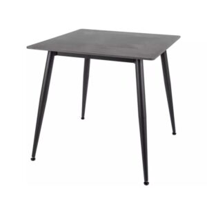 wohnli-moebel-suche-M26100653 Wohnli Möbelsuche - Quadratischer Esszimmertisch aus mattschwarzer Keramik