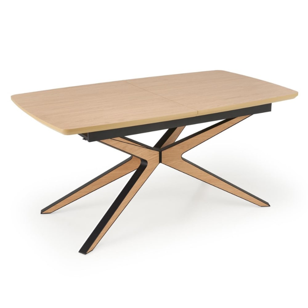 wohnli-moebel-suche-M26100656 Wohnli Möbelsuche - Ausziehbarer Esstisch aus Holz und Schwarz