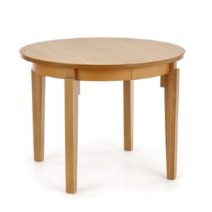 Wohnli Möbelsuche - Runder ausziehbarer Tisch mit Holzfurnier 100–200 cm