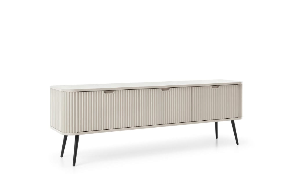 wohnli-moebel-suche-M26104200 Wohnli Möbelsuche - TV-Lowboard Beige Schwarz 168 x 39 x 57 cm