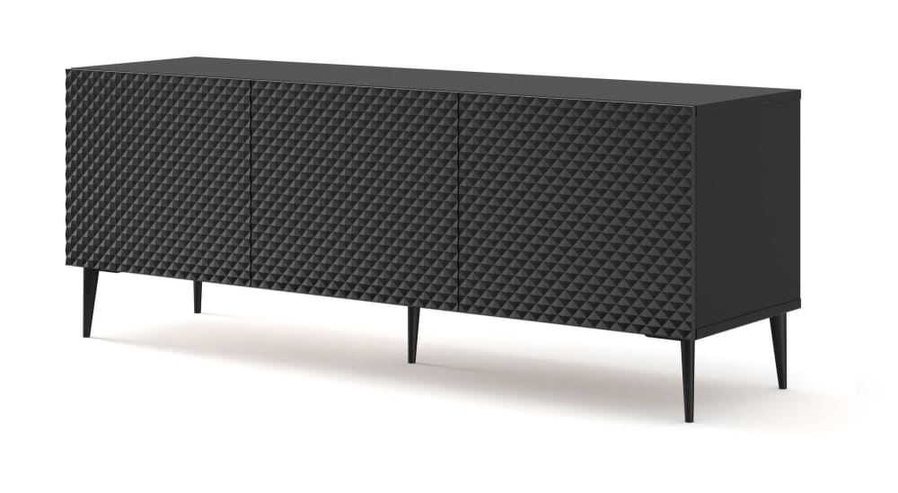 wohnli-moebel-suche-M26104326 Wohnli Möbelsuche - TV-Lowboard Schwarz 150 x 42 x 56 cm