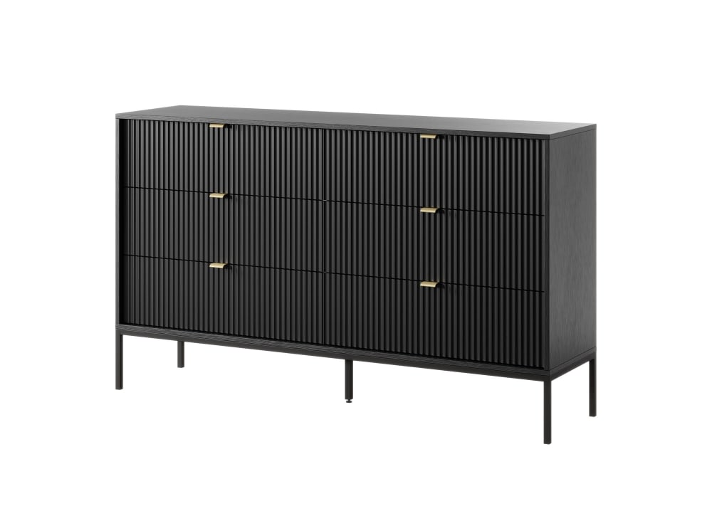 wohnli-moebel-suche-M26104349 Wohnli Möbelsuche - Kommode Schwarz 154 x 39 x 91 cm