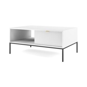 Wohnli Möbelsuche - Couchtisch Weiß 104 x 68 x 48 cm