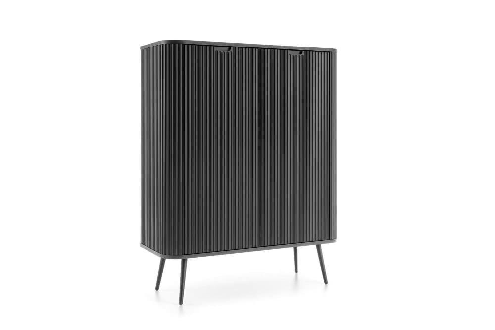 Wohnli Möbelsuche - Sideboard Schwarz 103 x 39 x 129 cm