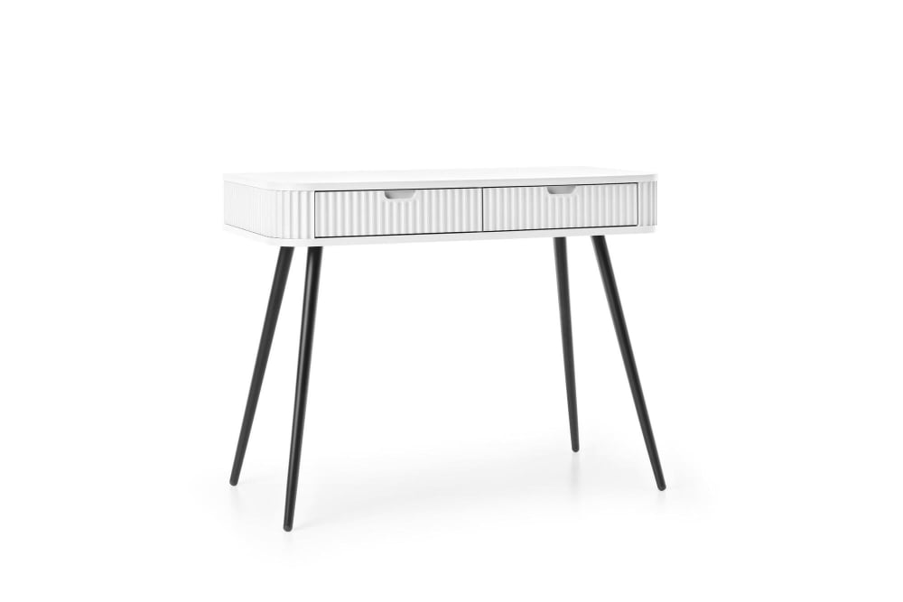Wohnli Möbelsuche - Konsolentisch Weiß Schwarz 103 x 49 x 80 cm