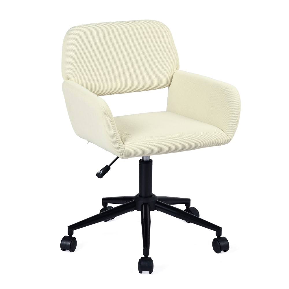 wohnli-moebel-suche-M26104612 Wohnli Möbelsuche - 360° drehbarer Bürostuhl mit Cord-Bezug