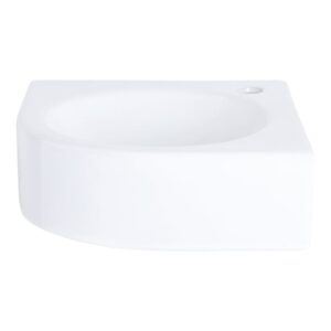 Wohnli Möbelsuche - Handwaschbecken  Weiß Keramik H10xB30xL30cm