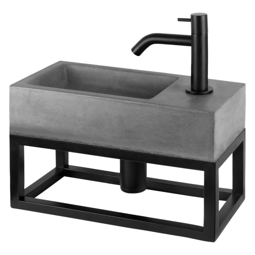 wohnli-moebel-suche-M26104783 Wohnli Möbelsuche - Handwaschbecken Dunkelgrau H9xB18.5xL38.5cm