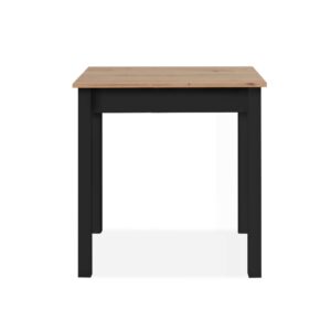 wohnli-moebel-suche-M26105046 Wohnli Möbelsuche - Esstisch mit rechteckiger Tischplatte L90 cm - Eichen und Schwarz