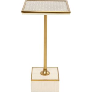wohnli-moebel-suche-M26105564 Wohnli Möbelsuche - Beistelltisch mit Muster aus Holz und Stahl