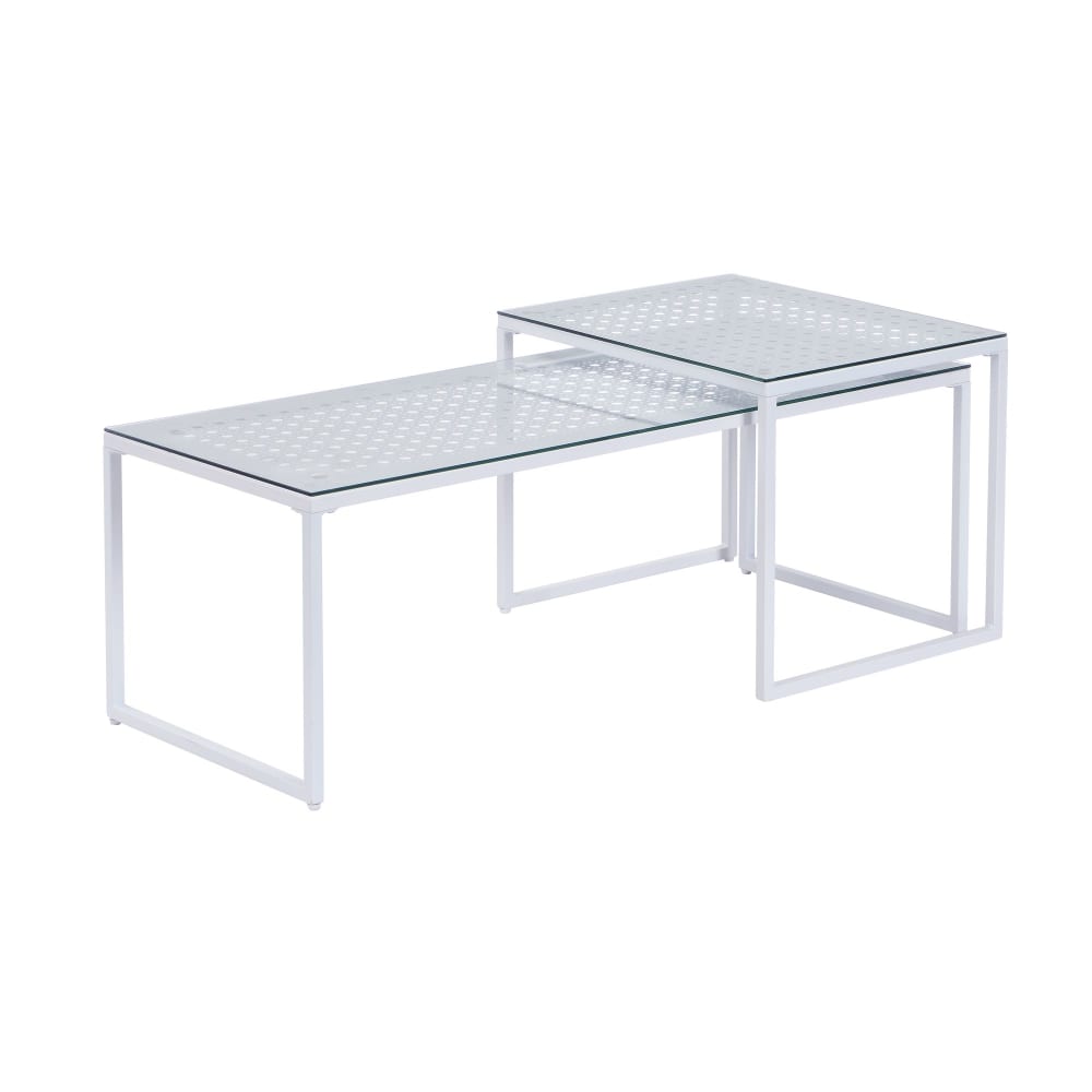 wohnli-moebel-suche-M26105627 Wohnli Möbelsuche - Satztisch aus Glas Metall