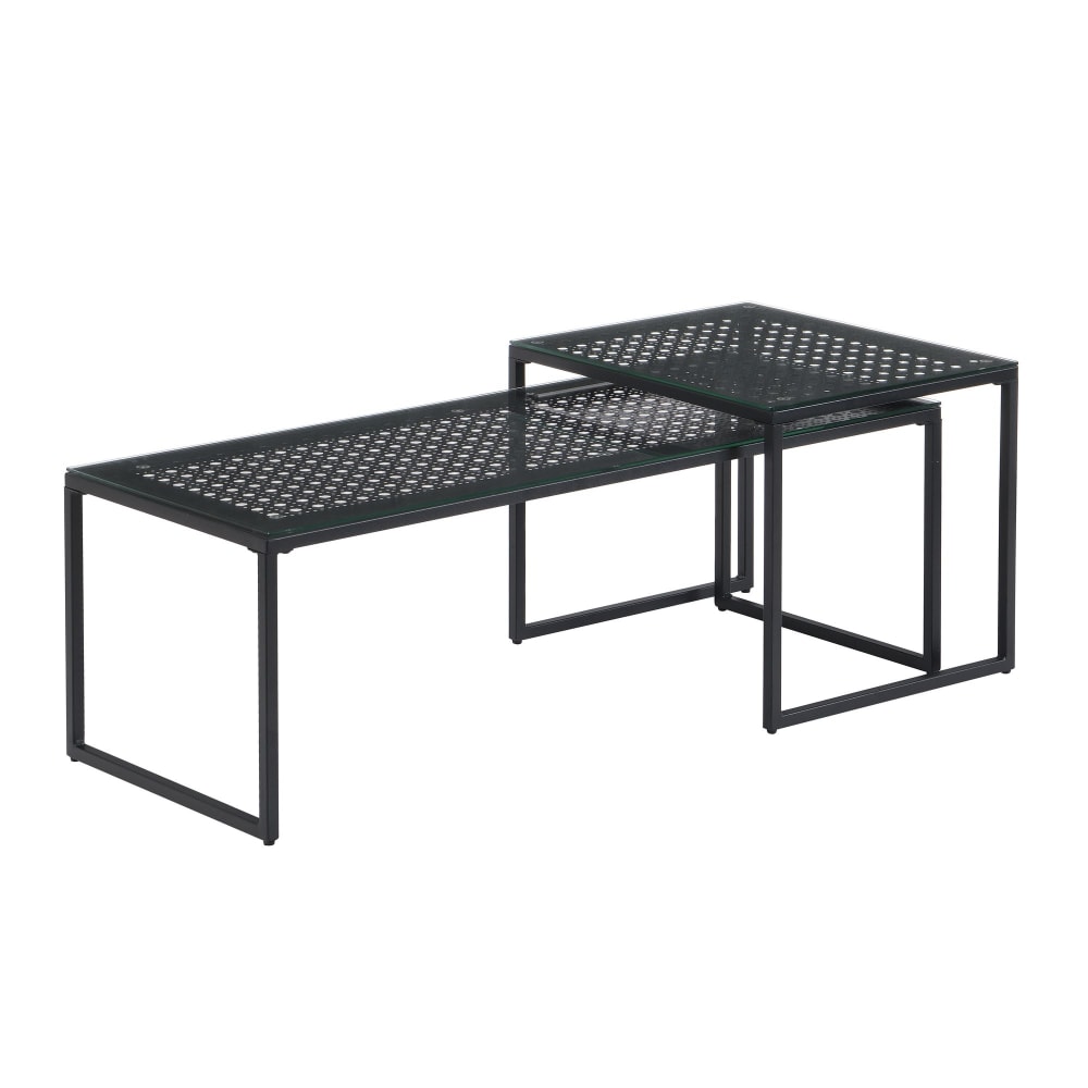 wohnli-moebel-suche-M26105633 Wohnli Möbelsuche - Satztisch aus Glas Metall