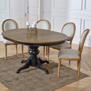 für 4/6 Gedecke schwarz