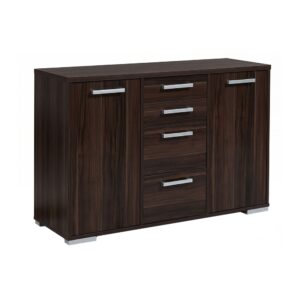 wohnli-moebel-suche-M26106825 Wohnli Möbelsuche - Kommode Bingo mit Türen und Schubladen 127x45x84cm wenge