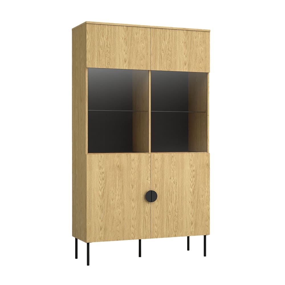 wohnli-moebel-suche-M26106829 Wohnli Möbelsuche - Vitrine mit Türen aus Holz