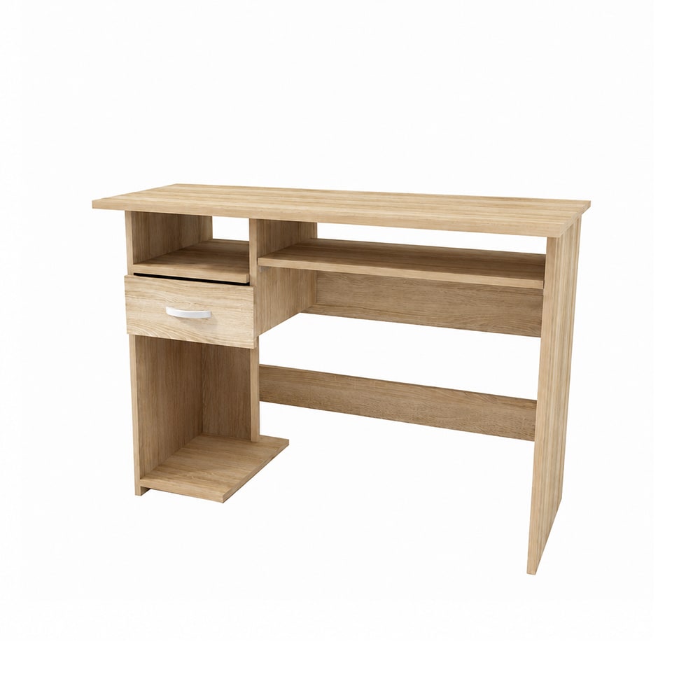 wohnli-moebel-suche-M26106832 Wohnli Möbelsuche - Schreibtisch mit Schublade 100x50x74cm Eiche Sonoma