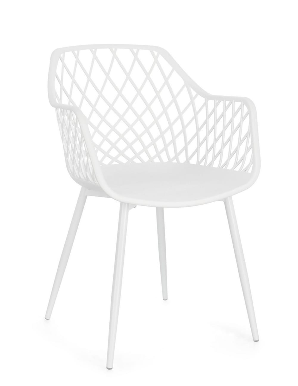 wohnli-moebel-suche-M26106936 Wohnli Möbelsuche - Set 6 Stühle Stahl Weiß Total
