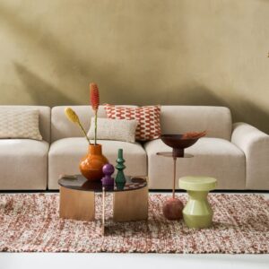 wohnli-moebel-suche-M26108616-1 Couchtisch aus Metall braun Ø 72 * 35 cm 72x35x72cm Metall Braun Urban Nature Culture Möbel Wohnzimmermöbel Couchtische