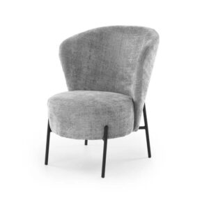 wohnli-moebel-suche-M26109883 Wohnli Möbelsuche - Sessel aus grauem Stoff und schwarzen Metallbeinen