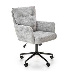 Wohnli Möbelsuche - Designer-Bürosessel aus grauem Stoff