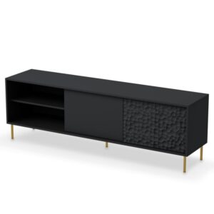 wohnli-moebel-suche-M26109917 Wohnli Möbelsuche - Designer-TV-Schrank in Schwarz und Gold