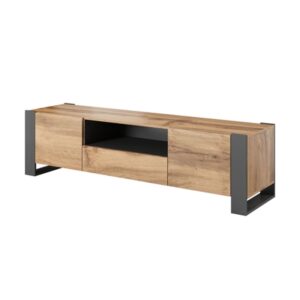 wohnli-moebel-suche-M26109928 Wohnli Möbelsuche - Designer-TV-Schrank mit Holz- und Metalldekor 180 cm