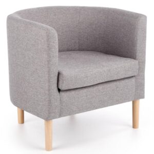 wohnli-moebel-suche-M26110374 Wohnli Möbelsuche - Wandelbarer Sessel aus grauem Stoff mit Beinen aus Massivholz
