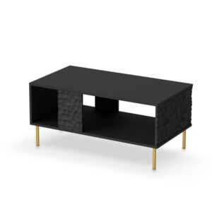 wohnli-moebel-suche-M26110401 Wohnli Möbelsuche - Schwarz-goldener Designer-Couchtisch 92 cm