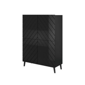 wohnli-moebel-suche-M26110447 Wohnli Möbelsuche - Schwarzes Designer-Aufbewahrungselement 100 cm