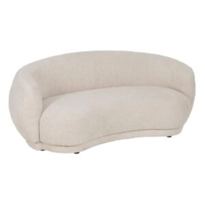 wohnli-moebel-suche-M26110448 Wohnli Möbelsuche - Geschwungenes Designer-2-Sitzer-Sofa aus beigem Stoff