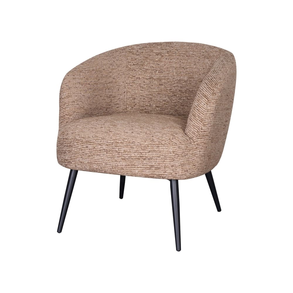 wohnli-moebel-suche-M26115509 Wohnli Möbelsuche - Sessel mit braunem Bezug und schwarzen Metallbeinen