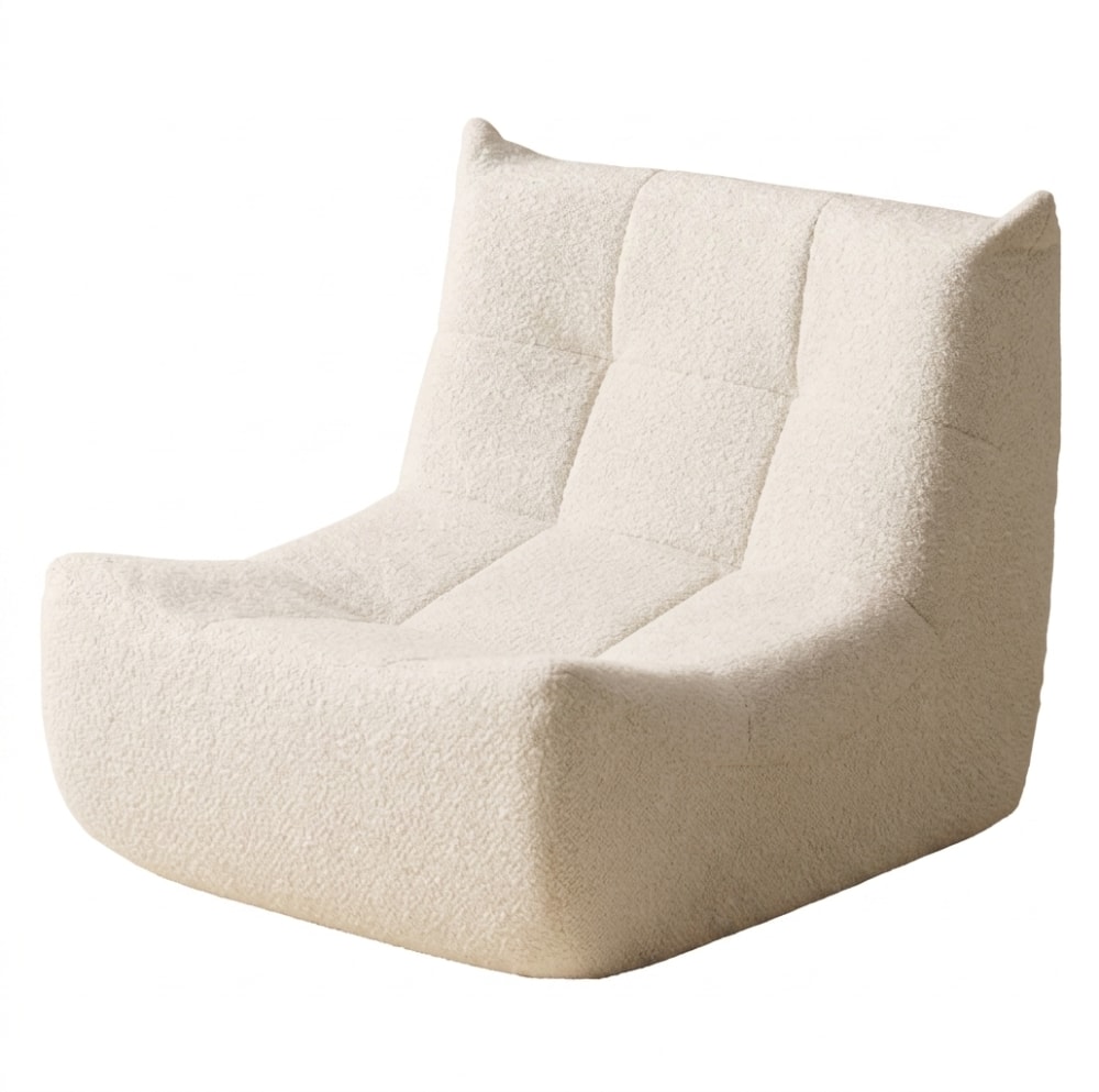 wohnli-moebel-suche-M26115556 Wohnli Möbelsuche - Gesteppter Sessel aus Chenille mit Memory-Schaum