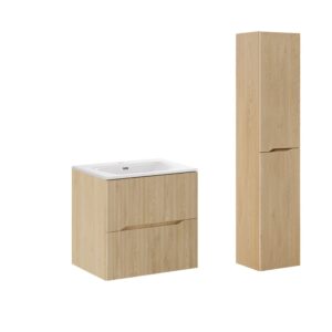 wohnli-moebel-suche-M26115773 Wohnli Möbelsuche - Waschtisch und Hängesäule 2 Schubladen
