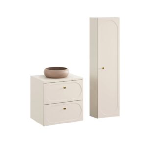 wohnli-moebel-suche-M26115774 Wohnli Möbelsuche - Waschtisch und Hängesäule 2 Schubladen